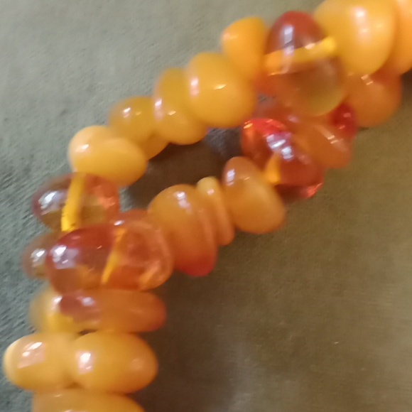 Authentic Baltic Amber Necklace #840 - Picture 6 of 14